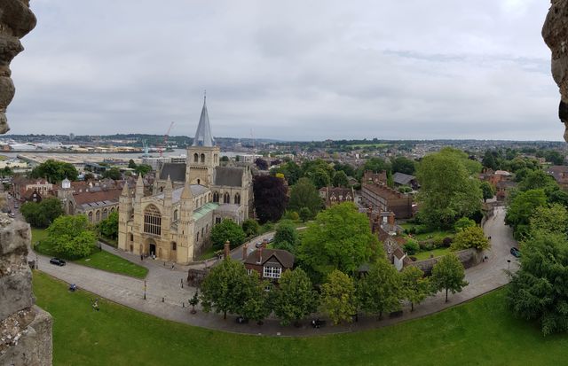 View to Rochester Abbey