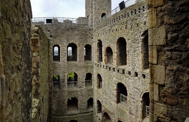 In the Rochester Castle