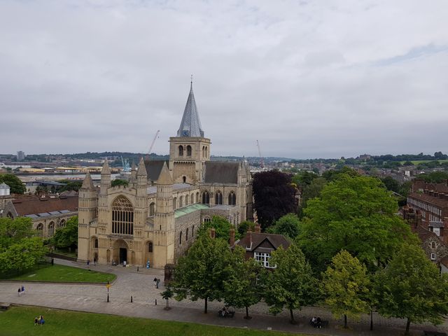 View to Rochester Abbey
