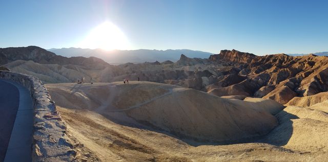 Zabriskie Point, Golden Canyon