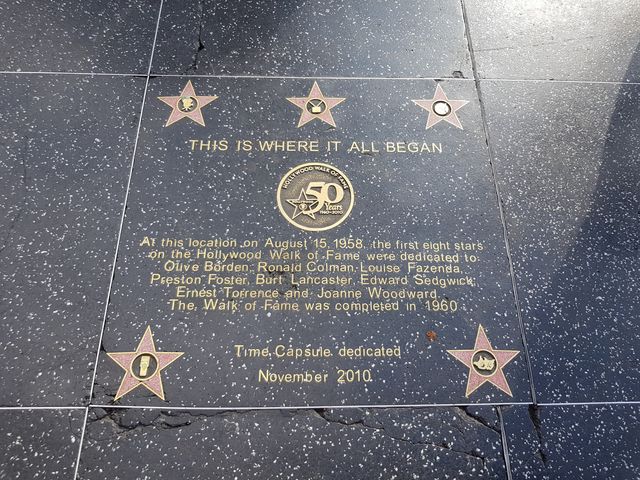 The Walk of Fame - Los Angeles