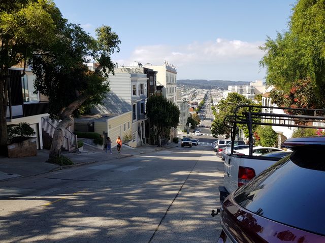 Steep streets of San Francisco