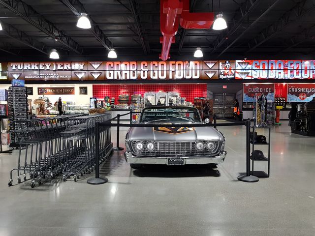 Movie car at the biggest Chevron