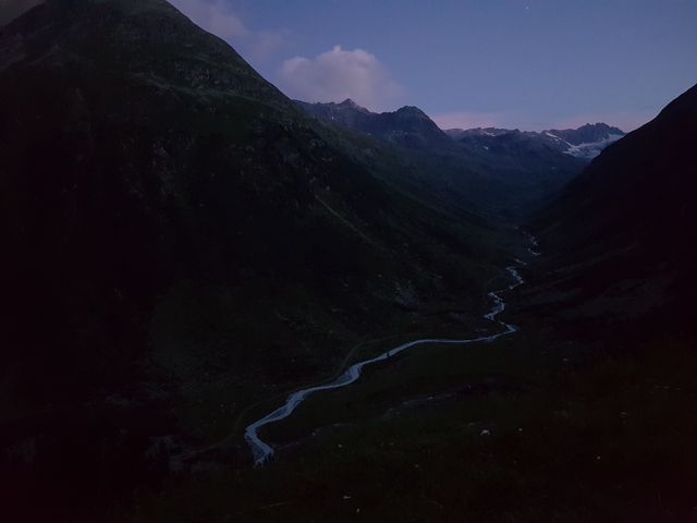 Down to St. Moritz via Fluela pass
