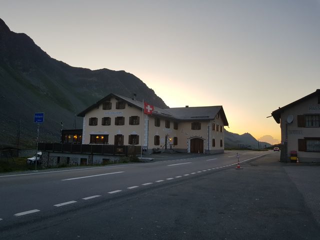 Fluela pass, the highest point