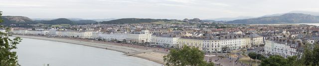 Llandudno evening panorama