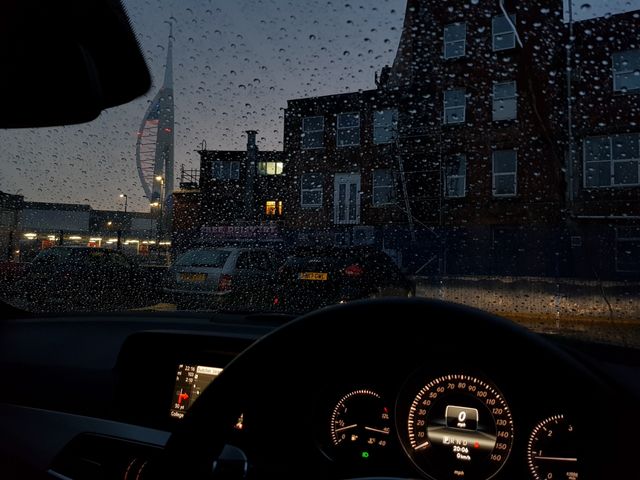 So good to be inside when it is raining outside