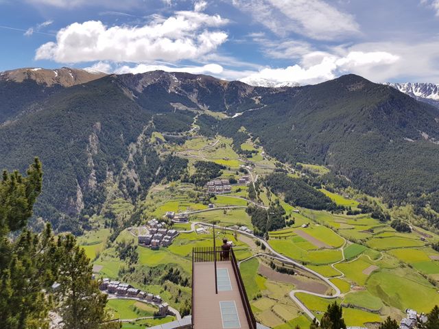 The picturesque Mirador Roc Del Quer