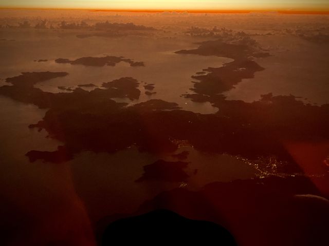 Turkish islands in the view