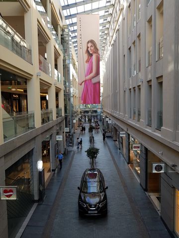 Cozy shopping centres of Riga