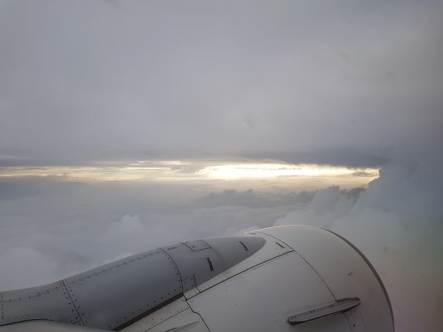 Amazing morning clouds